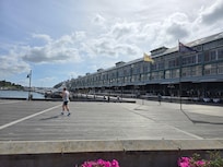 View from outside the apartment.