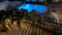 Pool at night