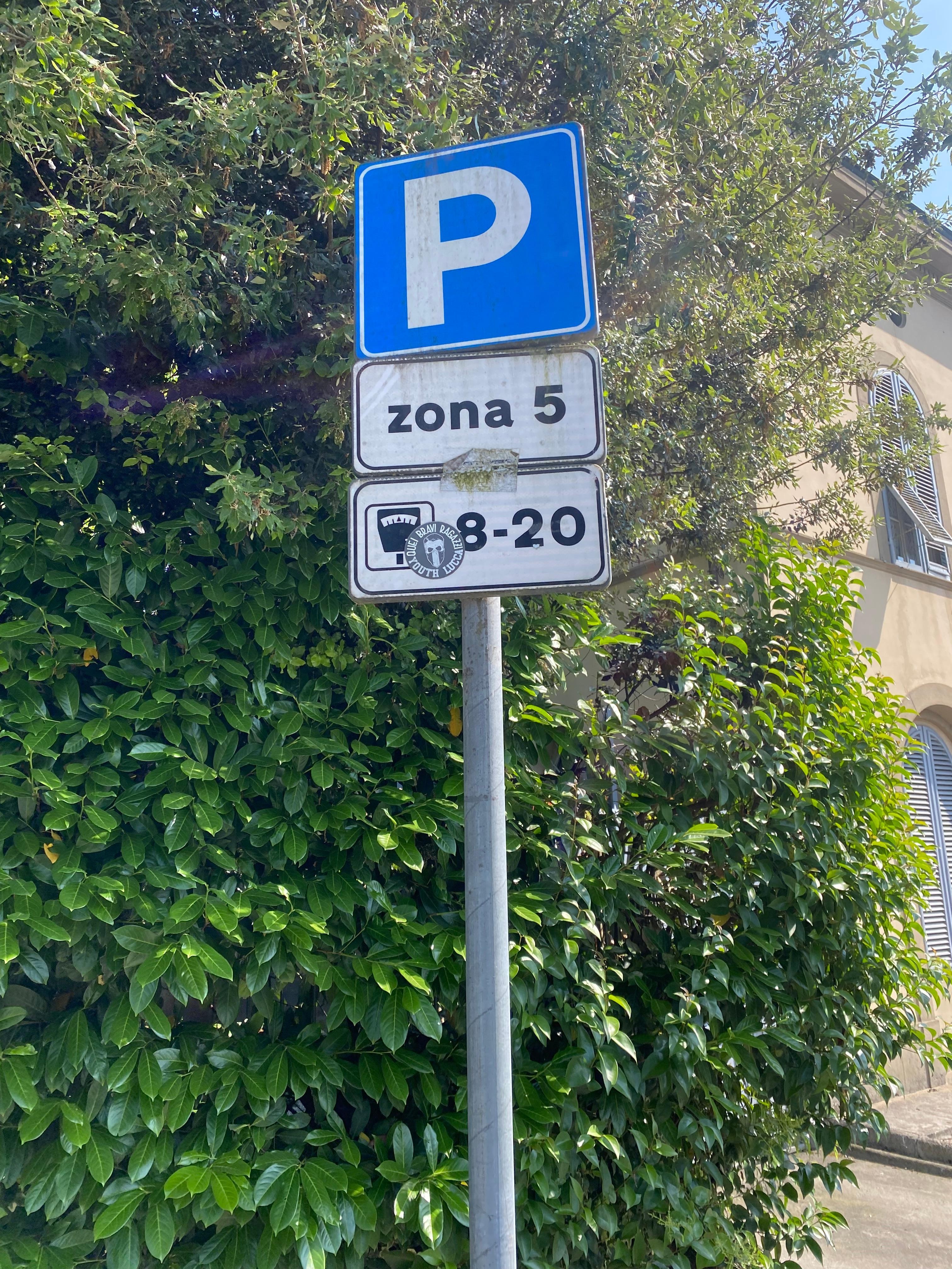 Paid parking on the left side*