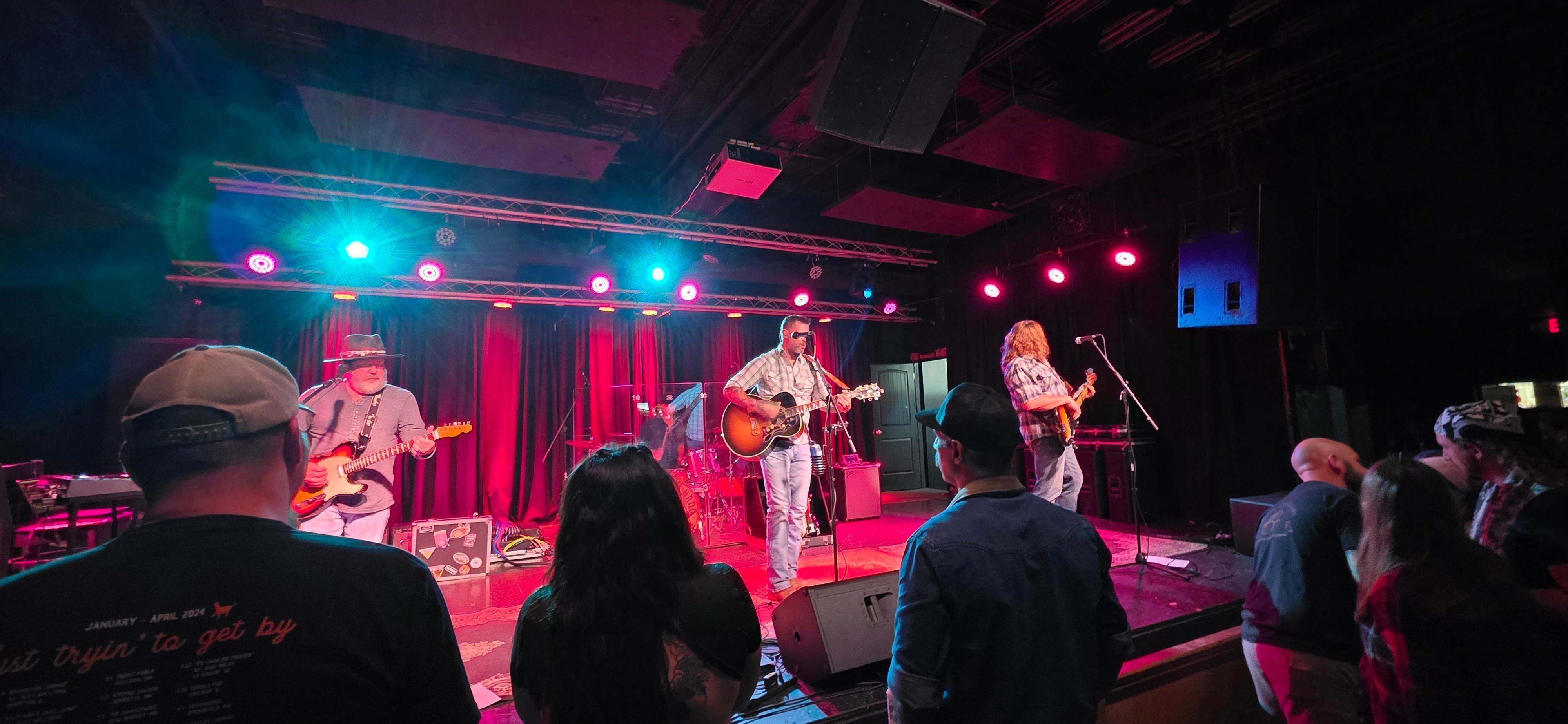 Show at The Golden Record just down the street. 