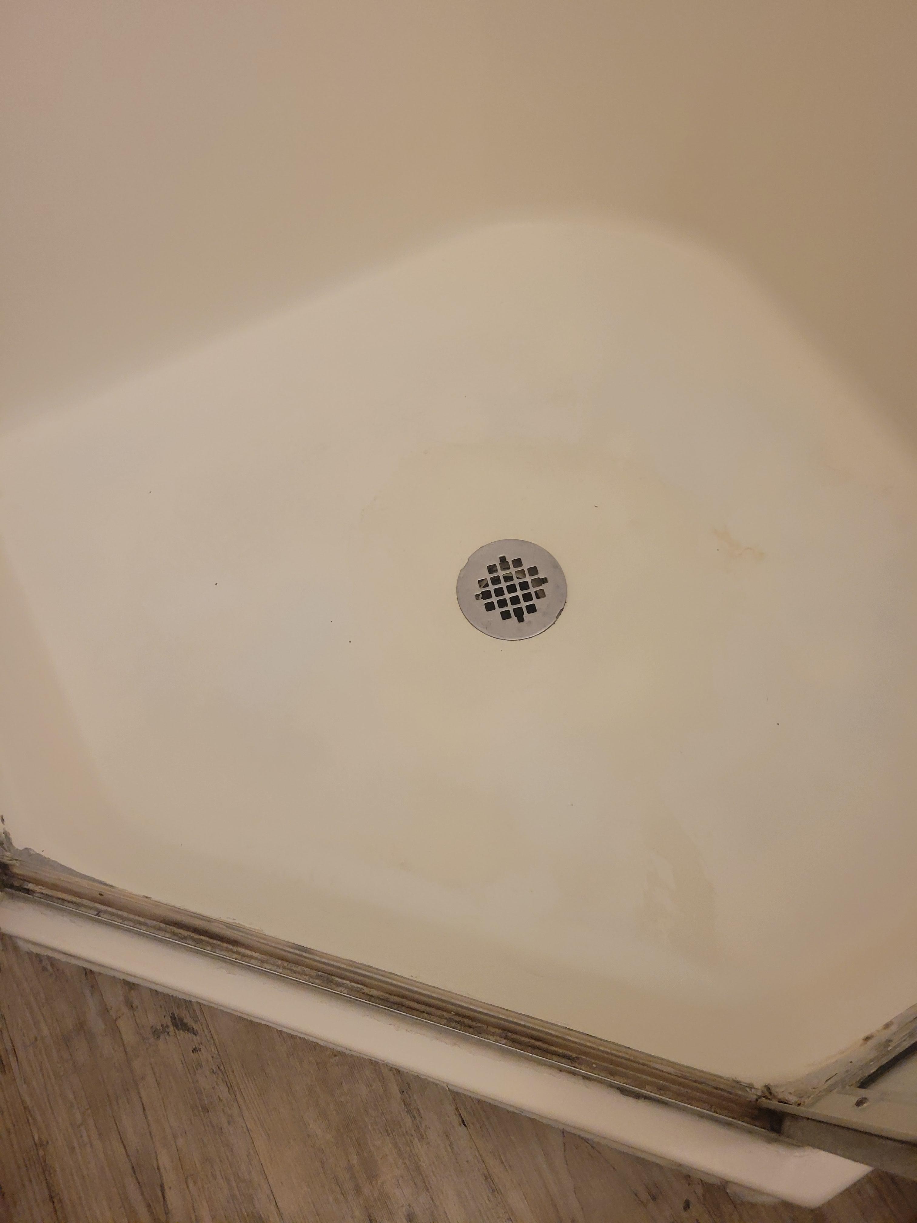 Master shower