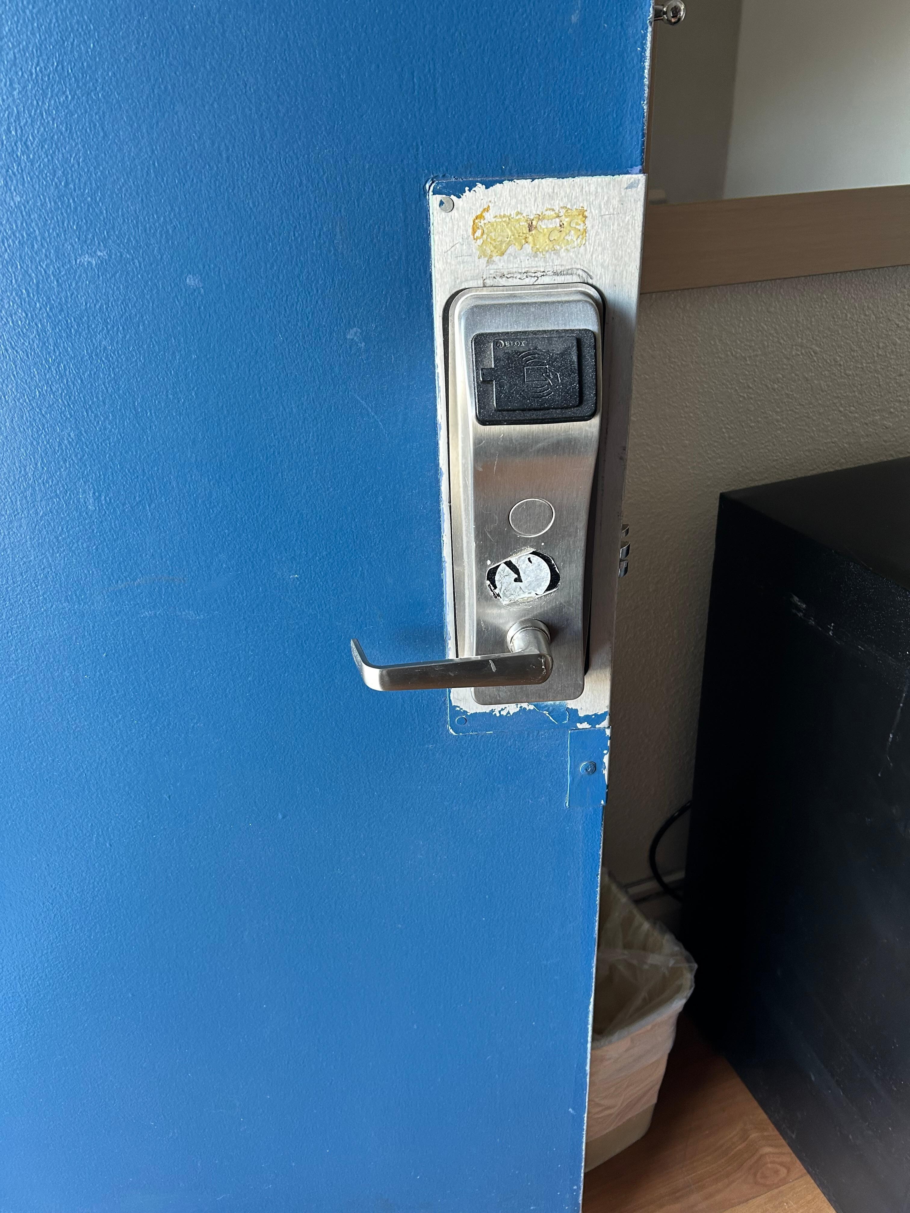 Door was unsafe