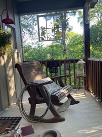 Relaxing back porch