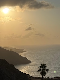 Photo taken from viewpoint near the villa