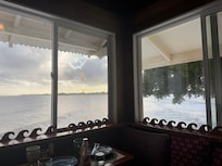 Breakfast nook view