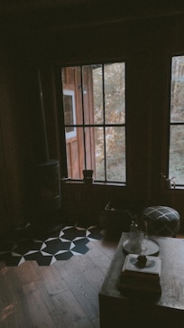 The cozy living room