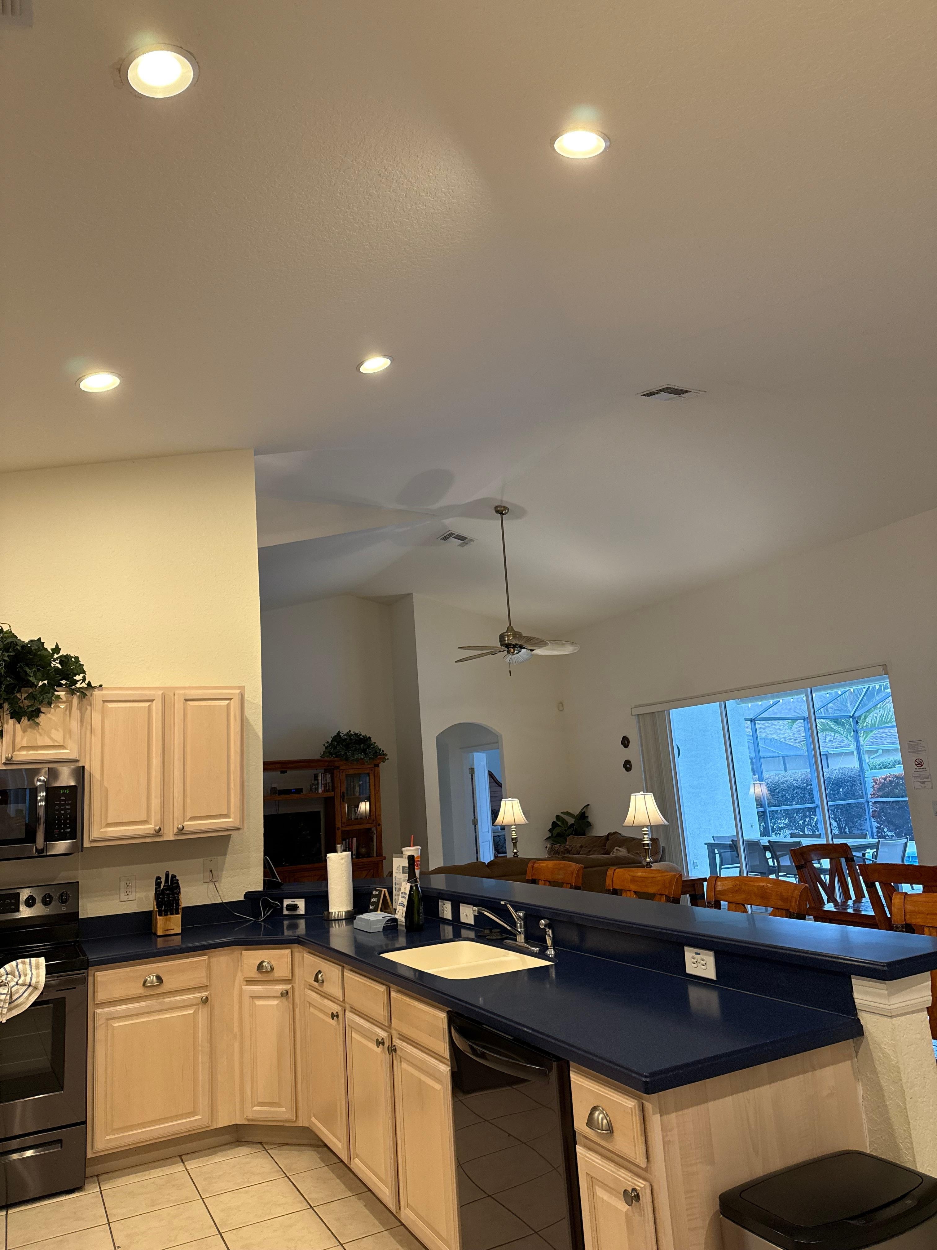  View from the kitchen 