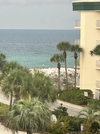 View straight ahead from balcony