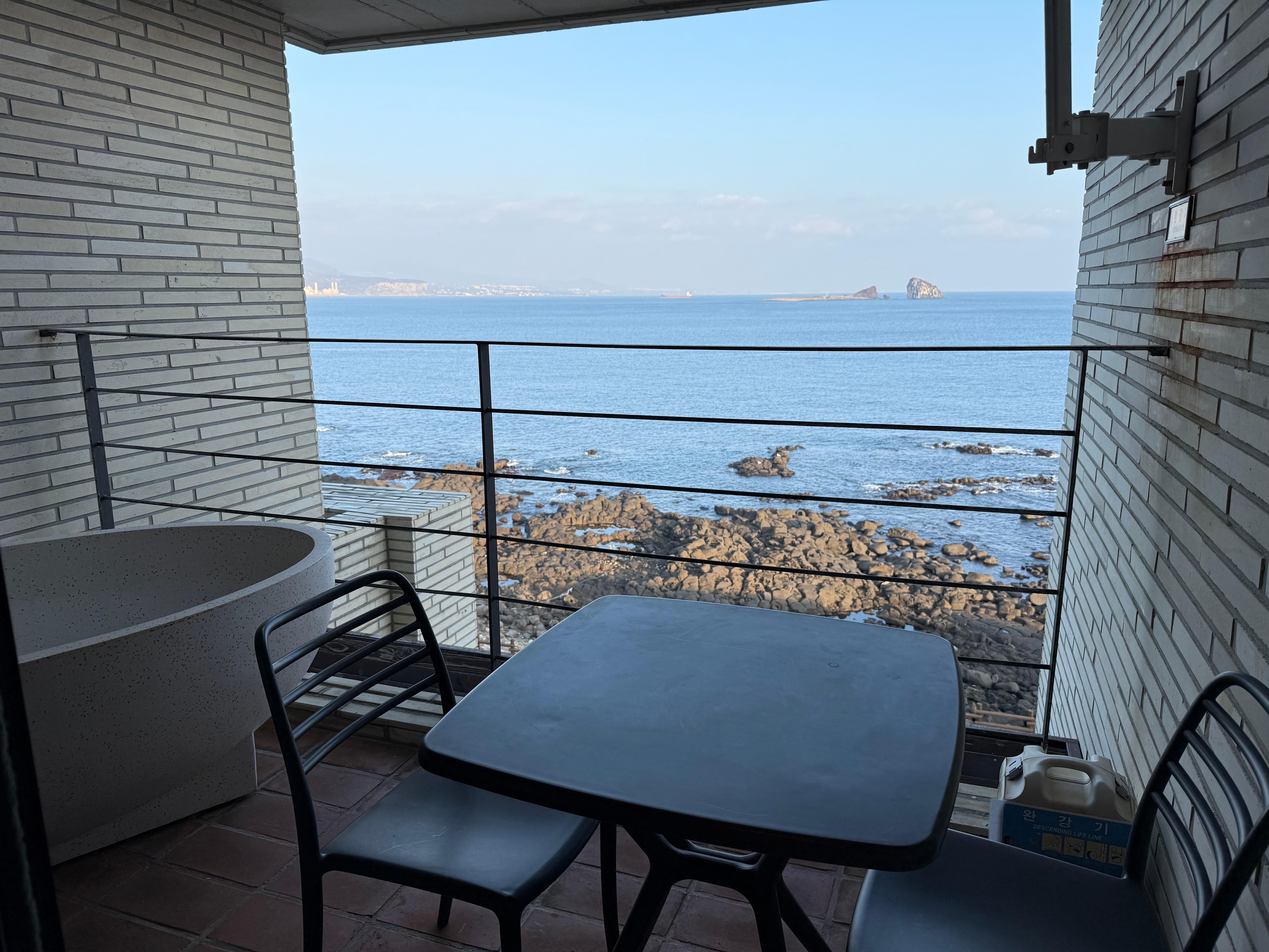 야외 자쿠지예요! 