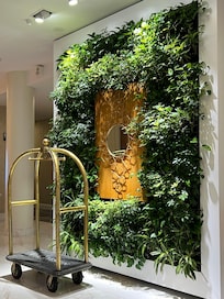 A part of the gorgeous lobby that I adored!