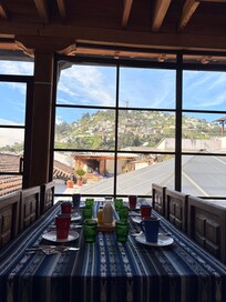 View from the breakfast room