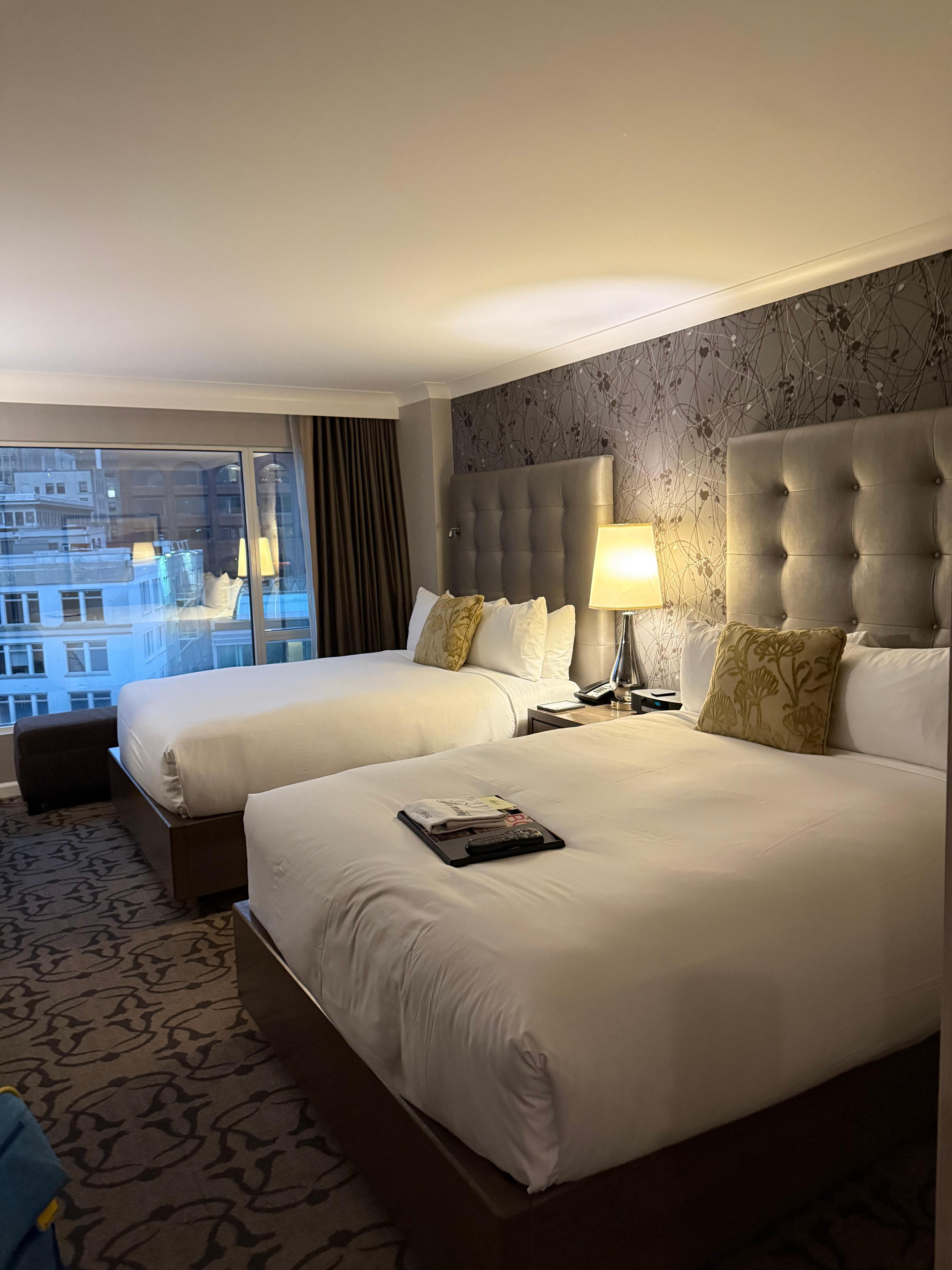 Our room on the 9th floor