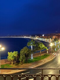 Breathtaking views from the balcony.