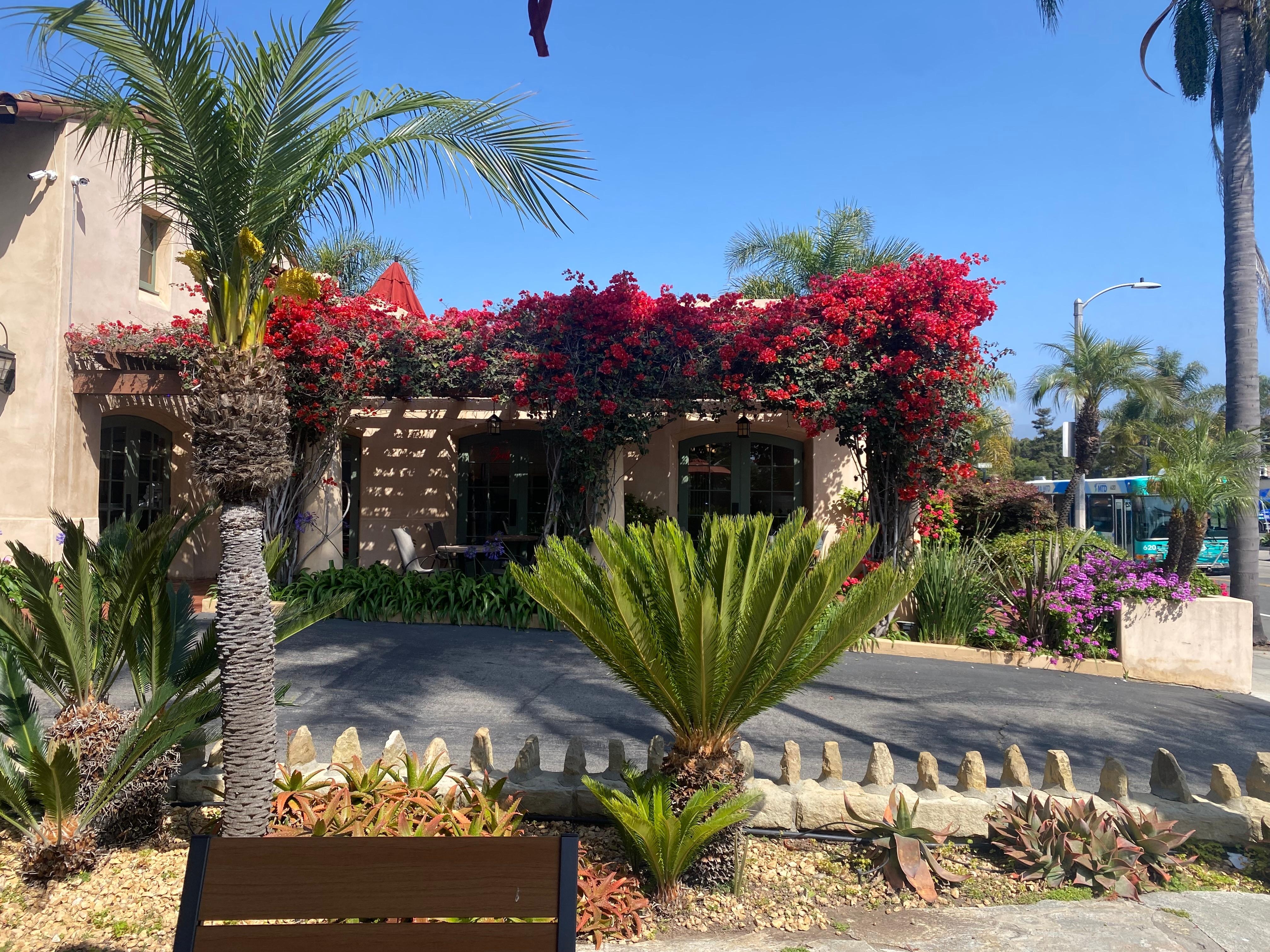 Beautiful view of the front of the hotel
