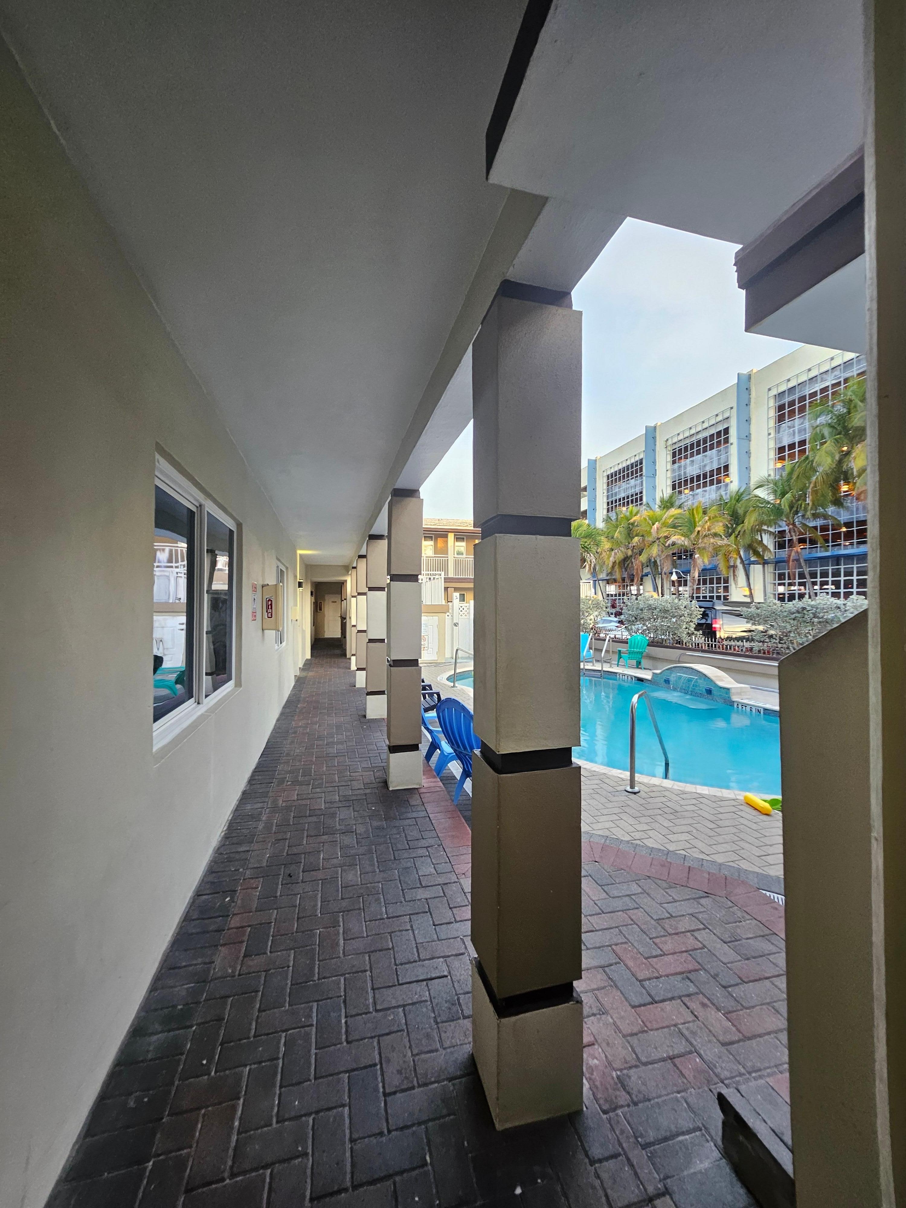 Pool area