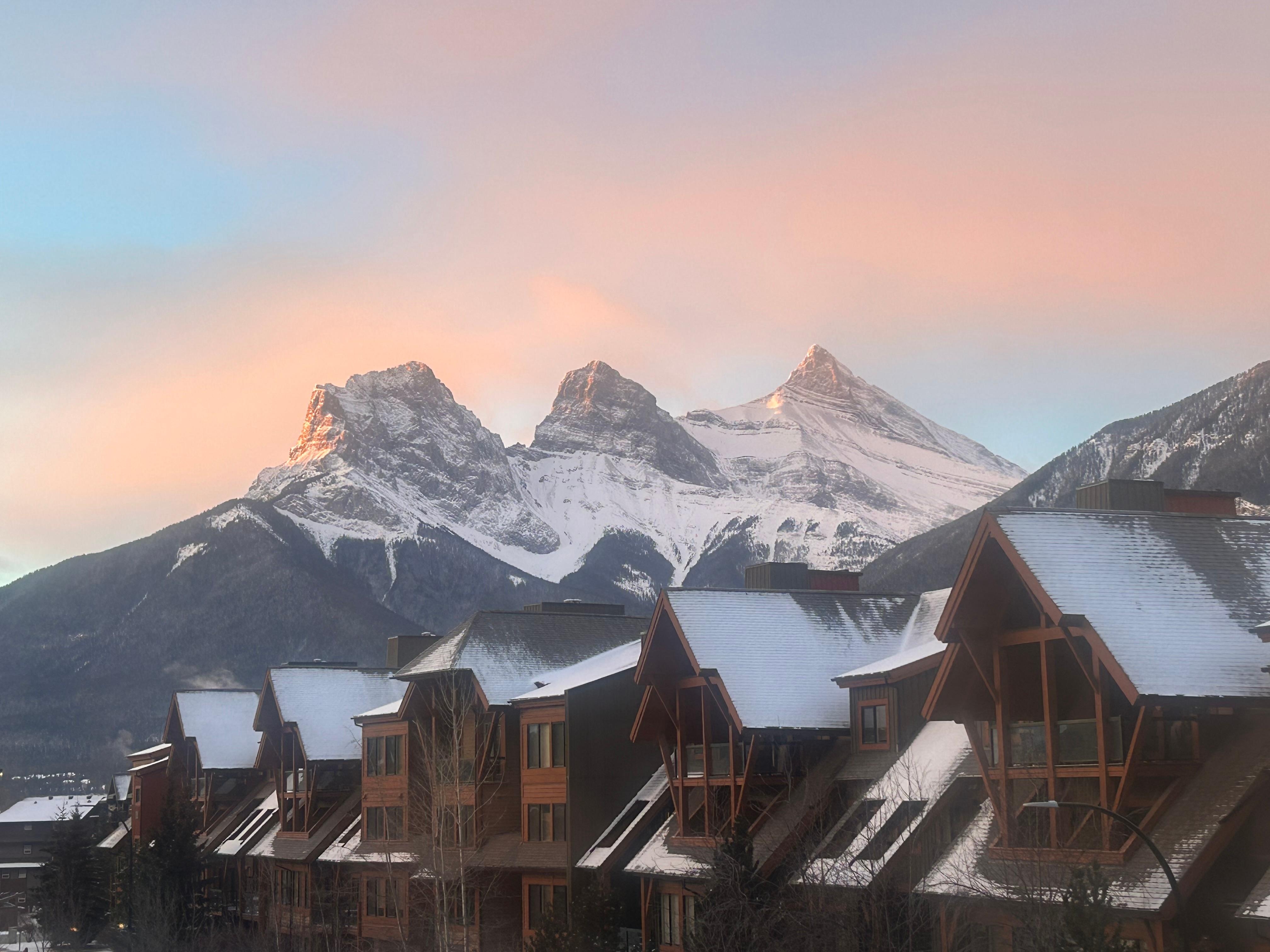 View from the balcony 