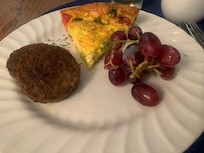 Breakfast frittata morning no 1