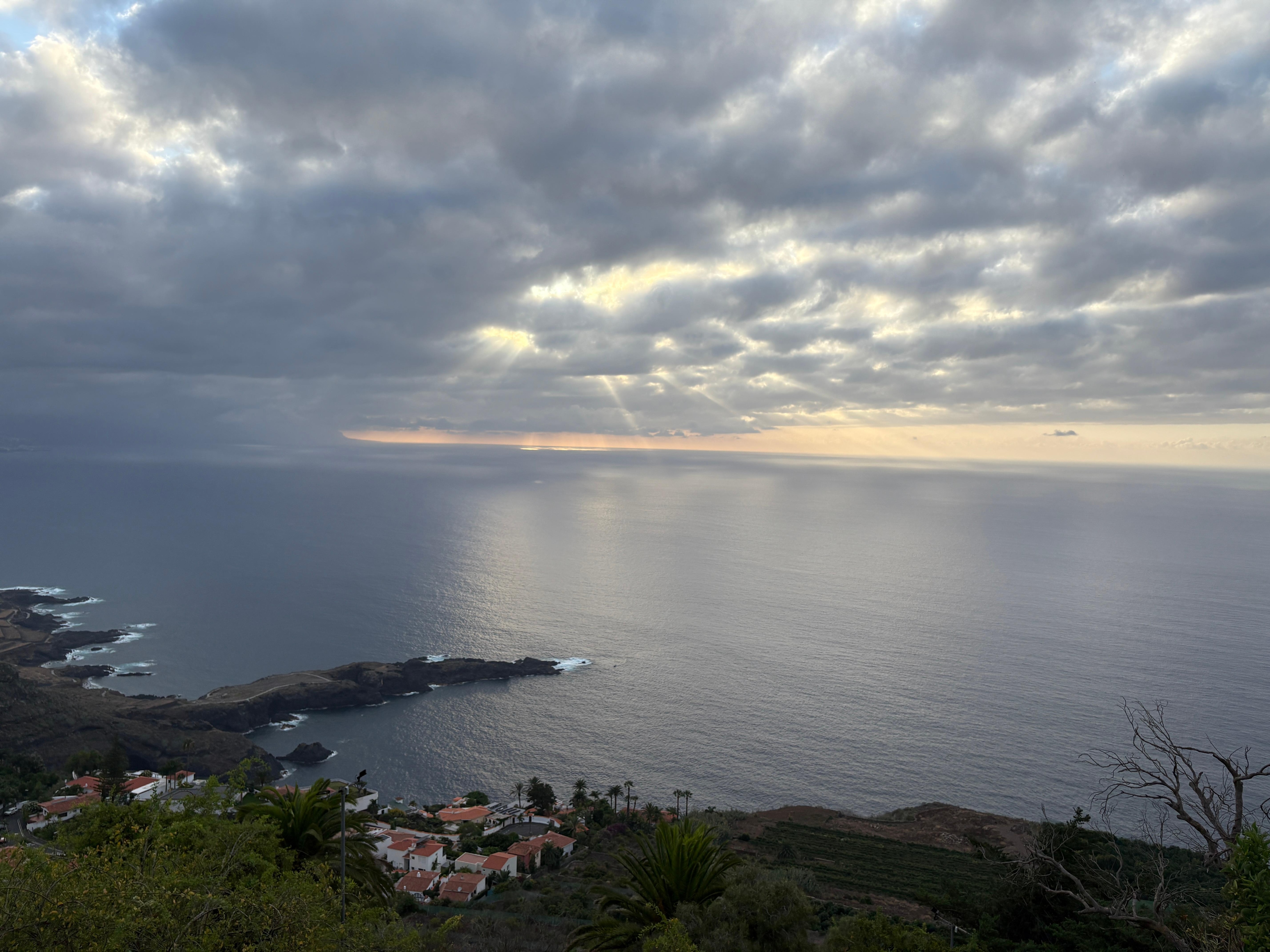 Blich von der Terrasse 