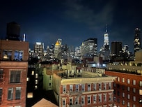 屋上から見た景色