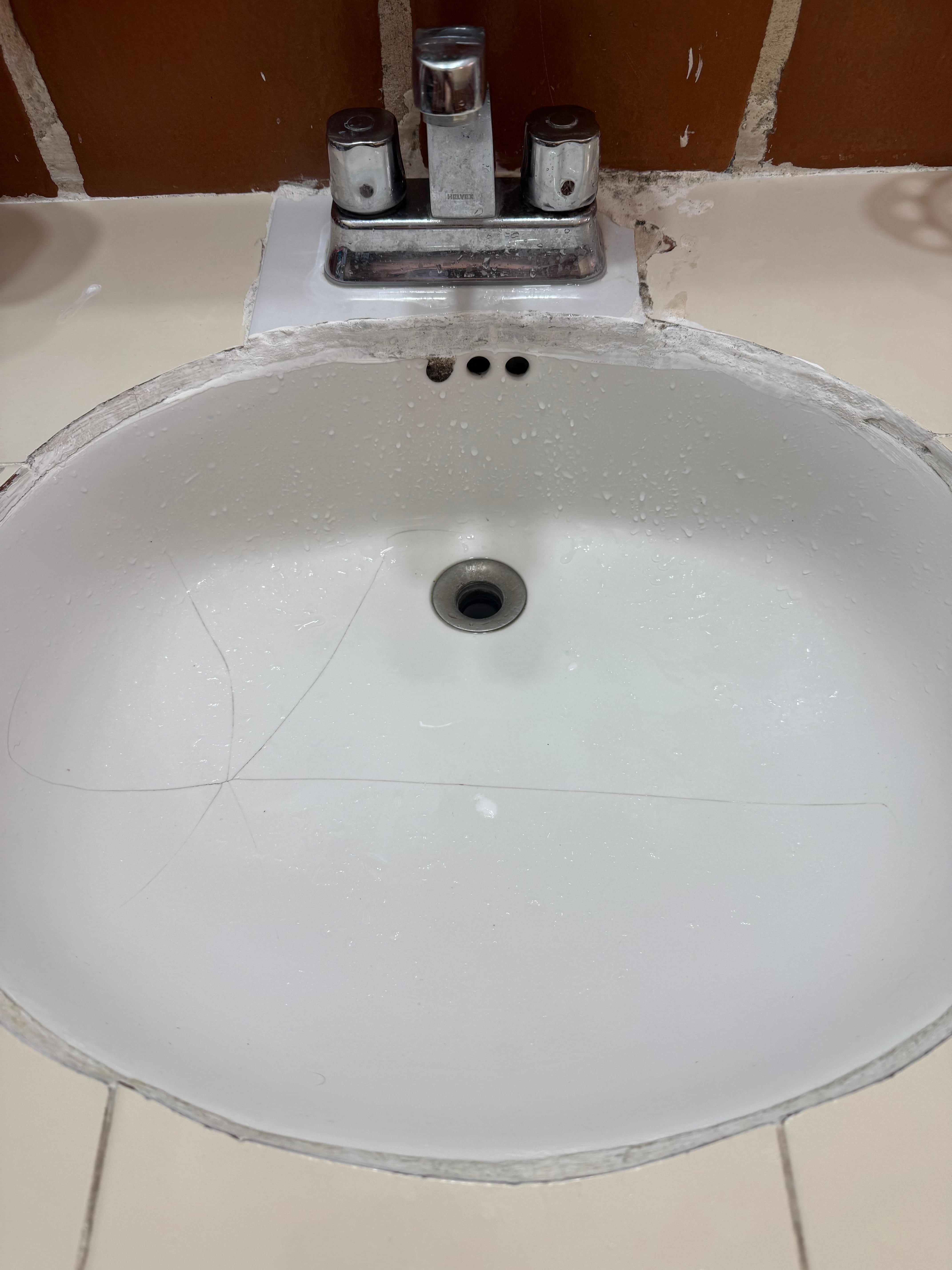 No water at the sink 