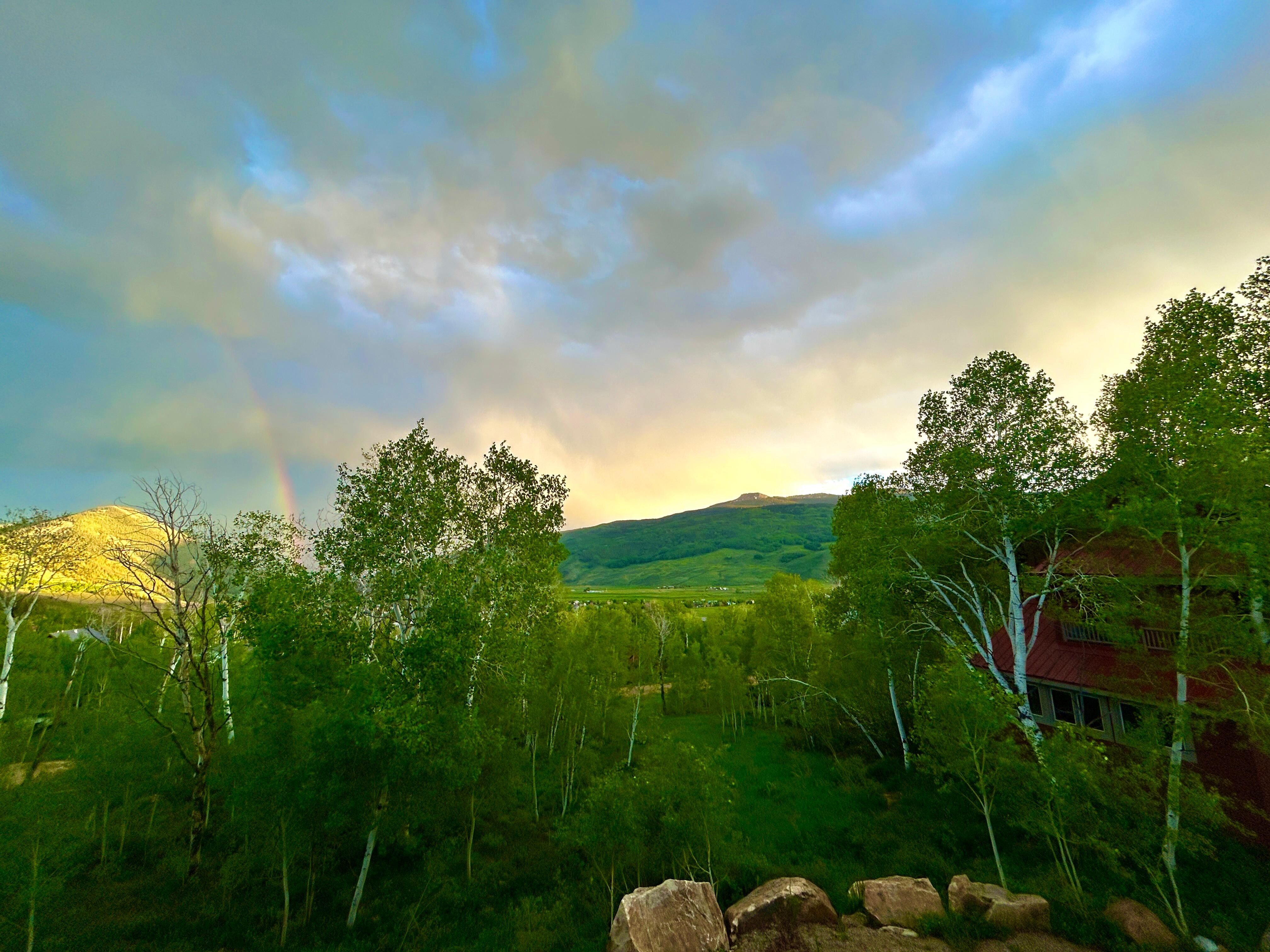 View from the front balcony 