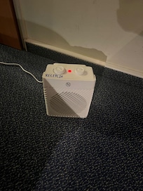 This is the Heater, reception offered to stay the night with temperature outside under 0