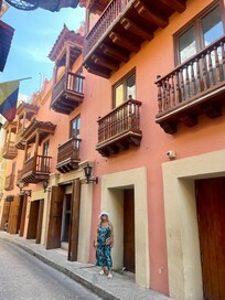 The front of the hotel