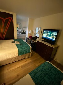 TV volume at max & could barely hear it