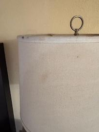 Even the lamps are dirty