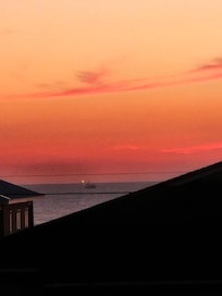 Crows nest view of sunrise