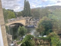 View from the living room. All the rooms have views of the river.