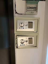 Instructions to the safe is missing