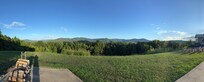 Panoramic view from one of the decks