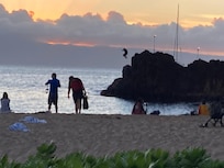 Black Rock beach (5 min walk)