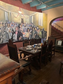 Art exhibit in the hotel