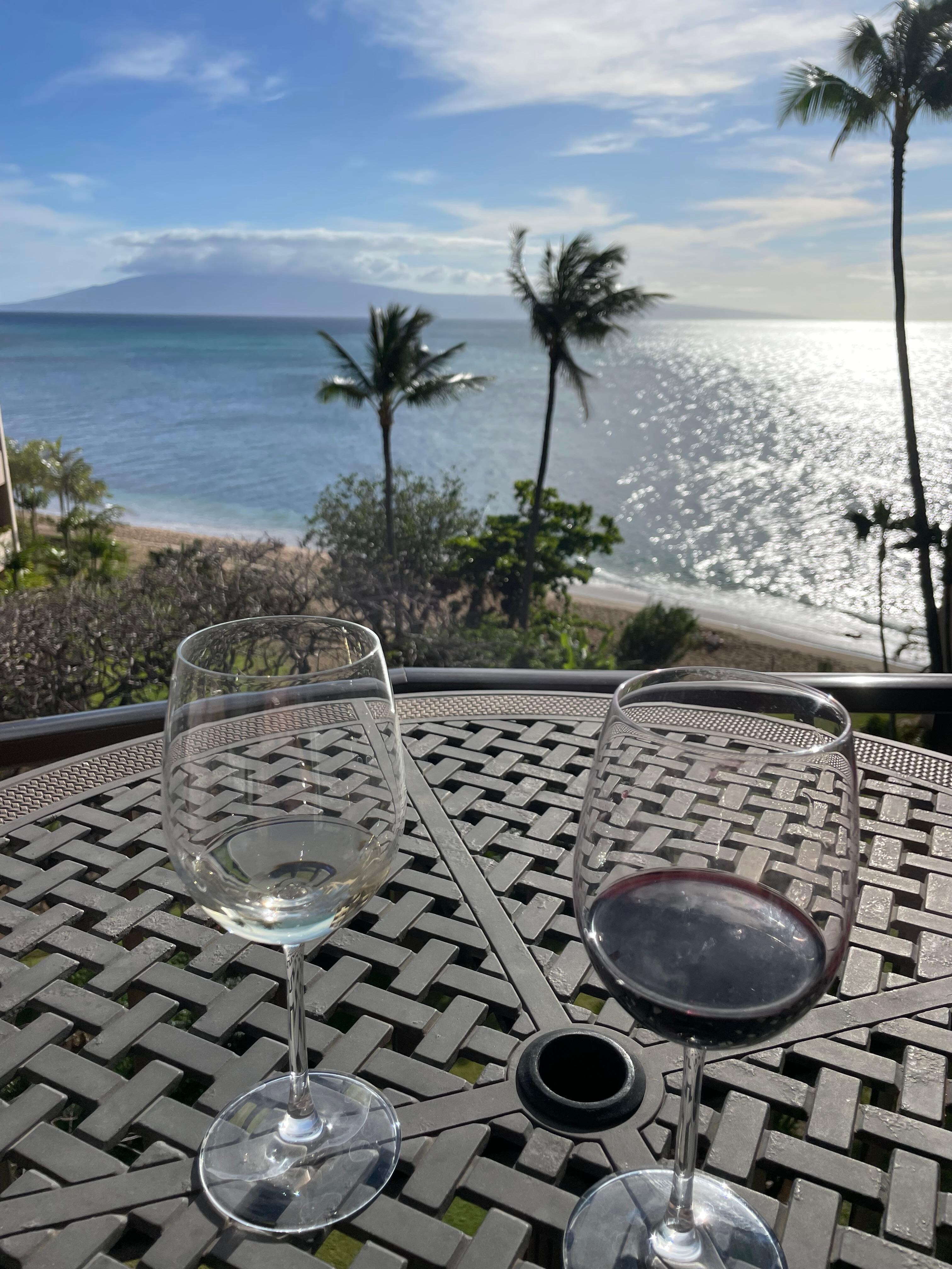 Daytime from living room balcony 
