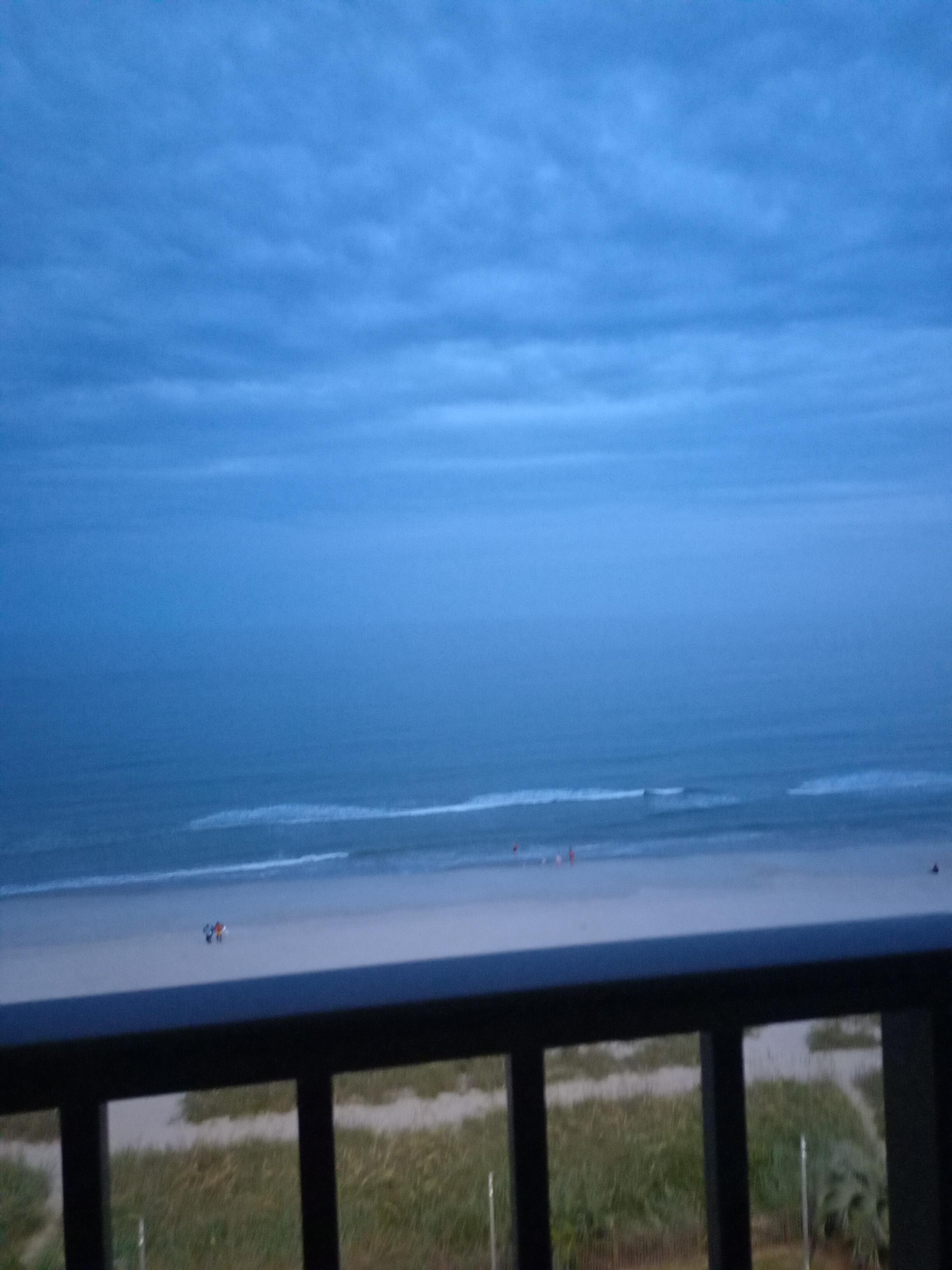 View from our balcony 