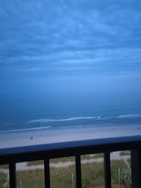 View from our balcony