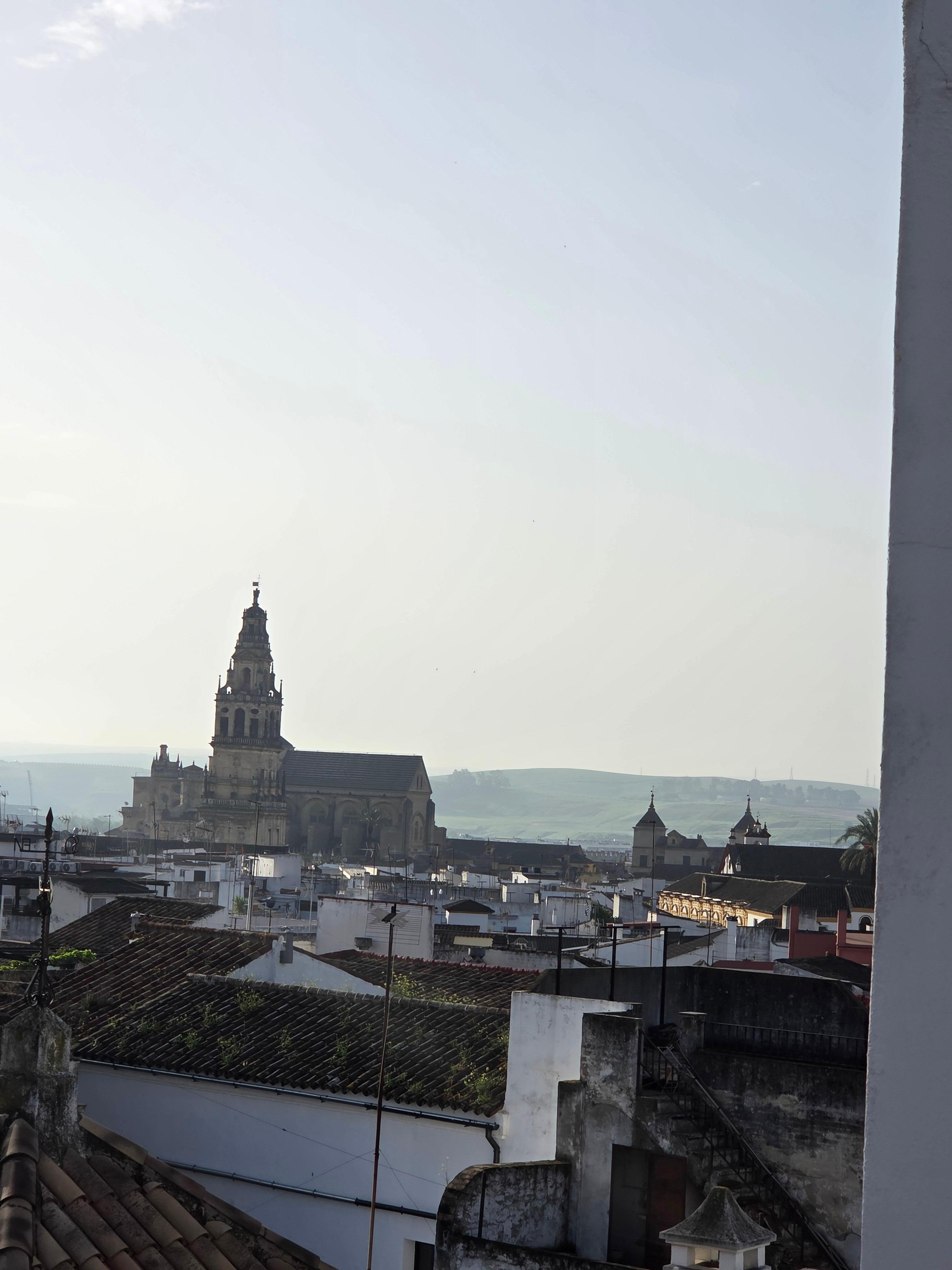 View from the private rooftop terrace