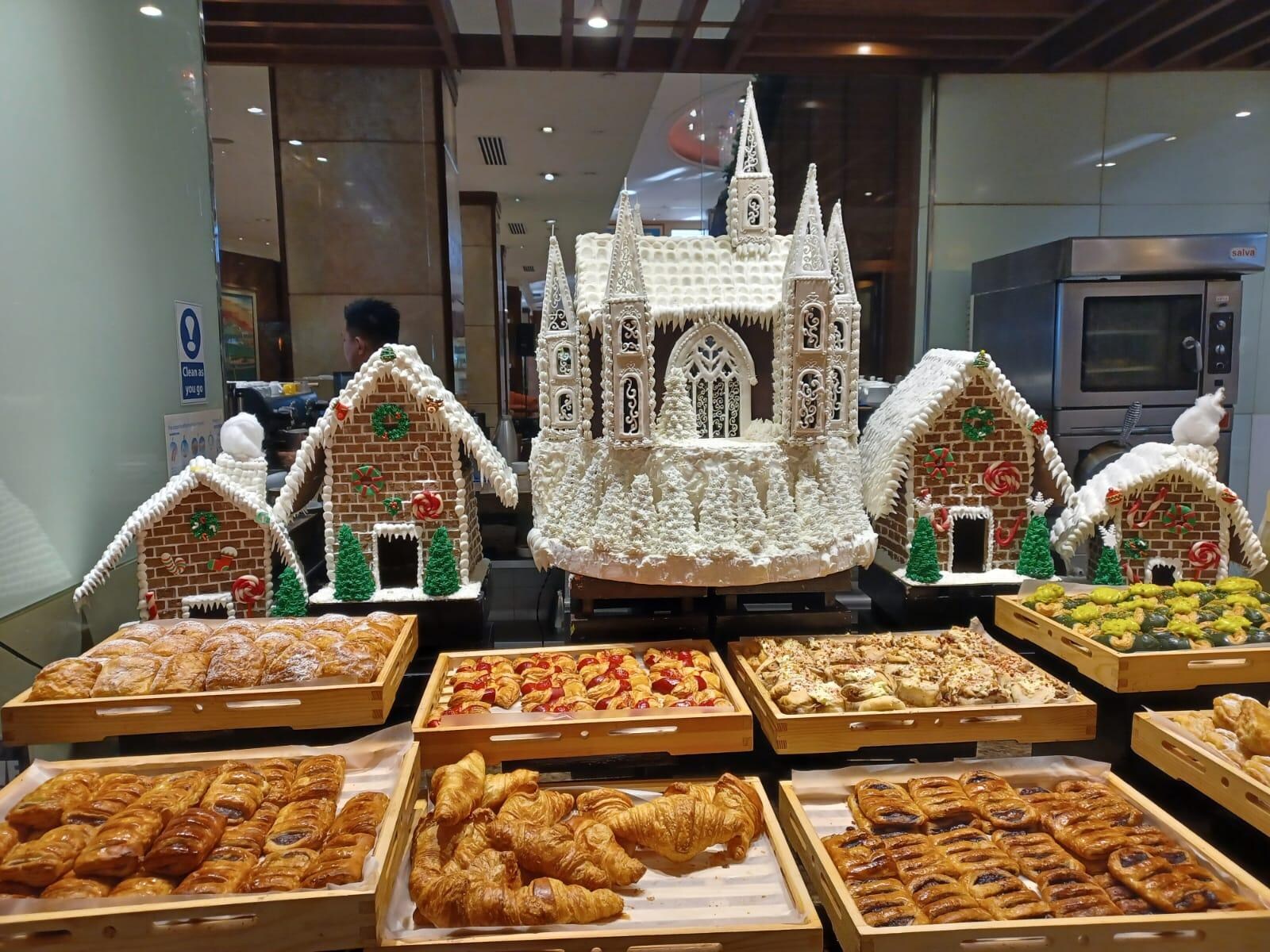 breakfast sweet buffet