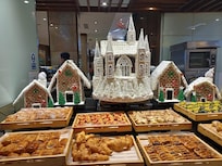 breakfast sweet buffet