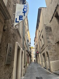 Street outside the hotel