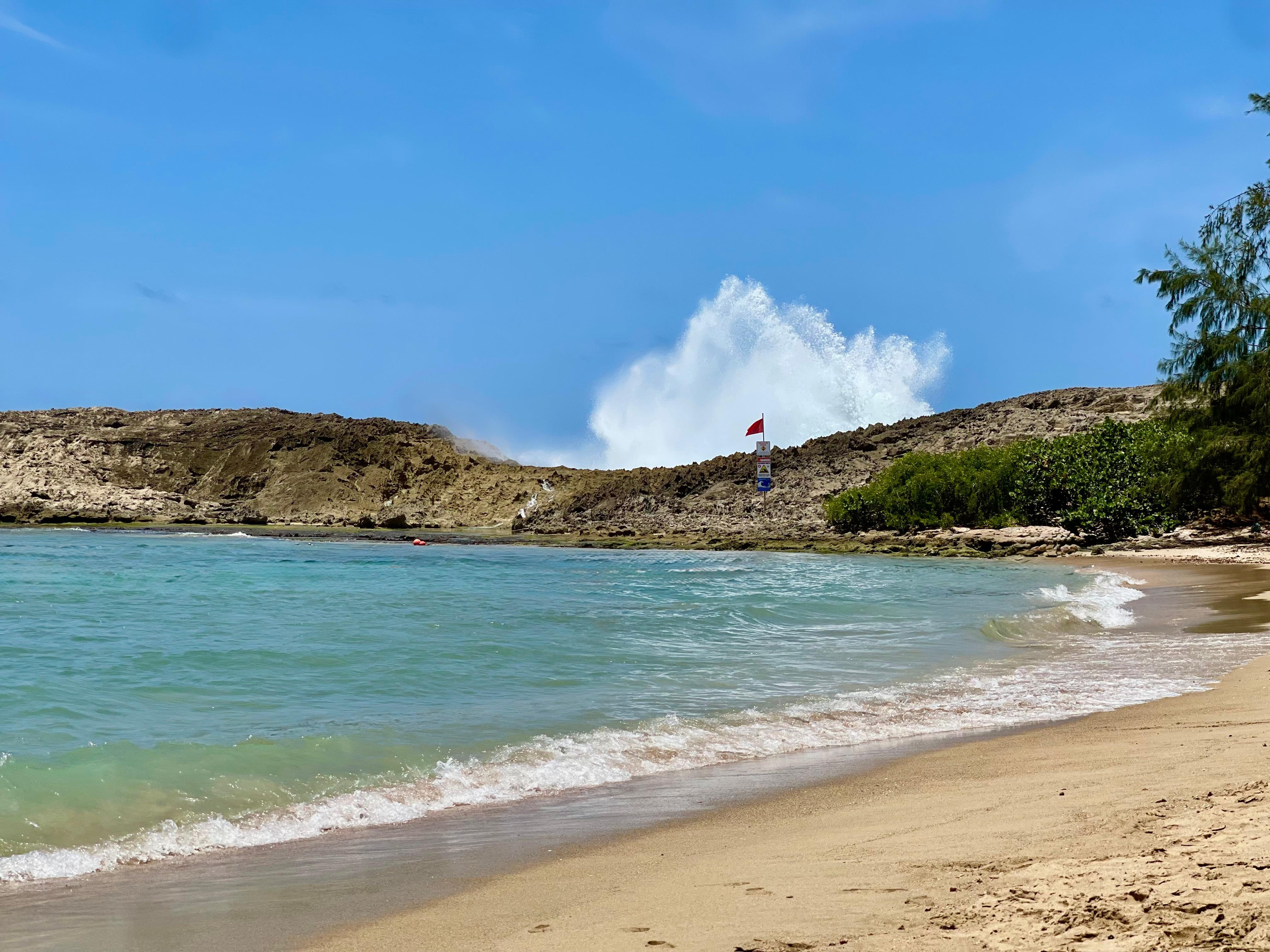Jobos beach, where even the view has a view.
