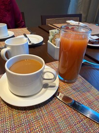 Orange juice / coffee