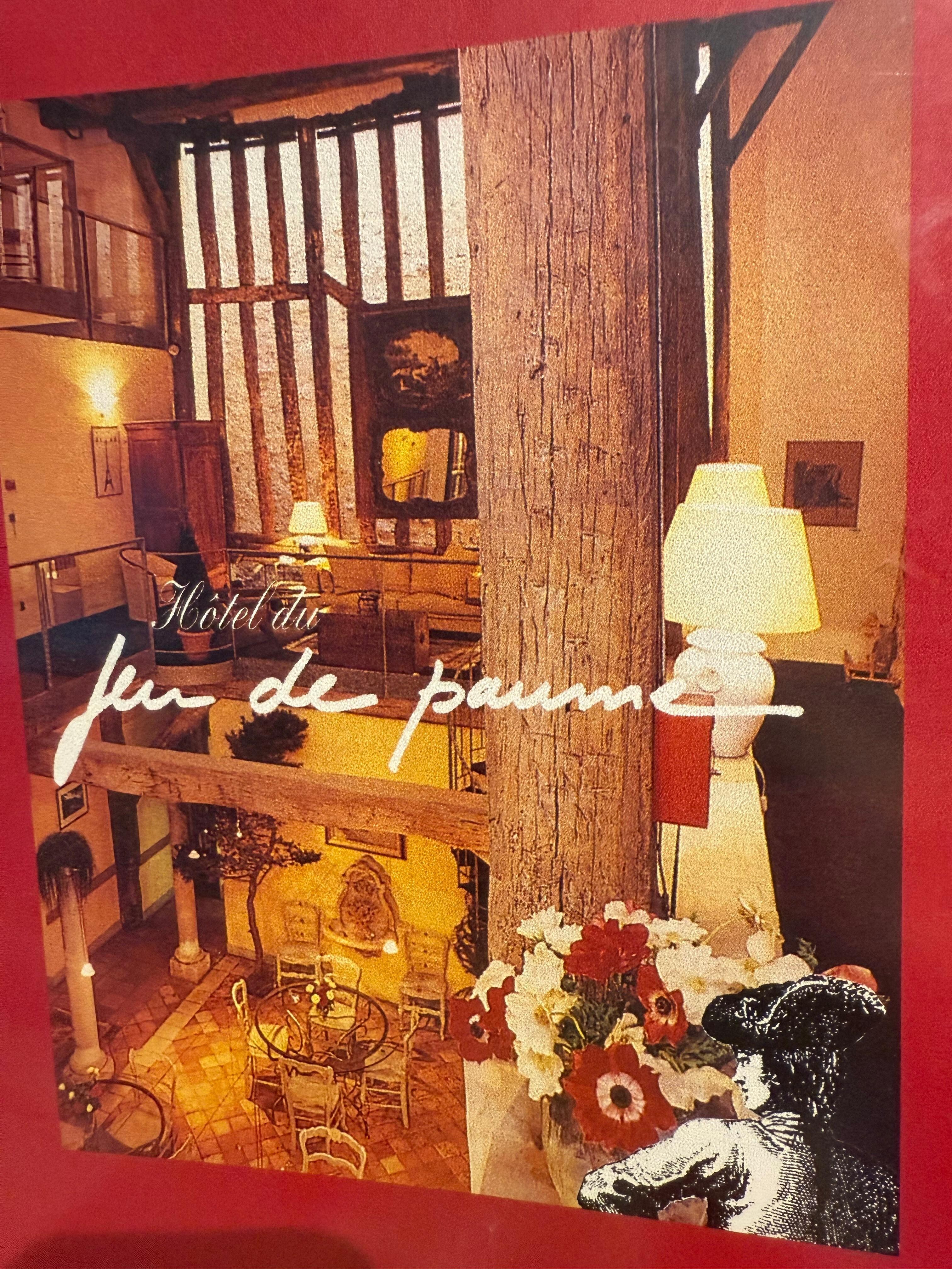 Photo from their brochure showing inside of hotel