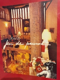 Photo from their brochure showing inside of hotel