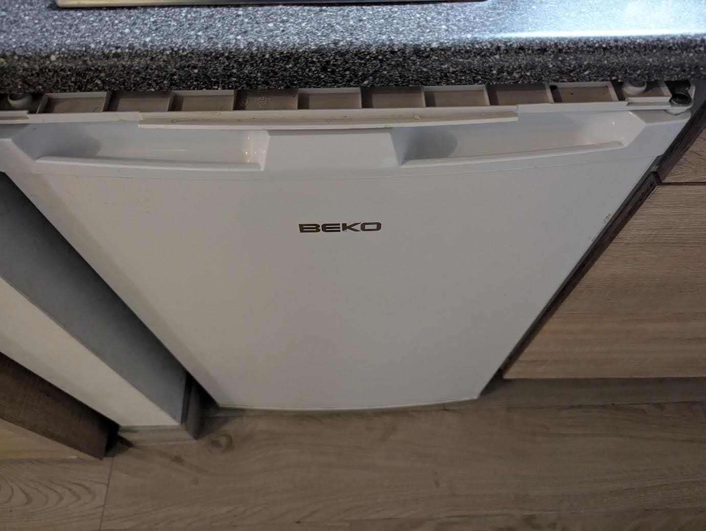 Fridge with panel missing