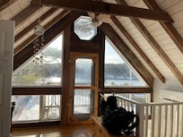 View from loft bedroom