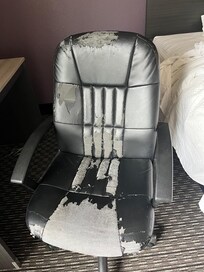 This was the office chair in our room.