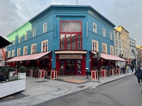 A nearby pub.